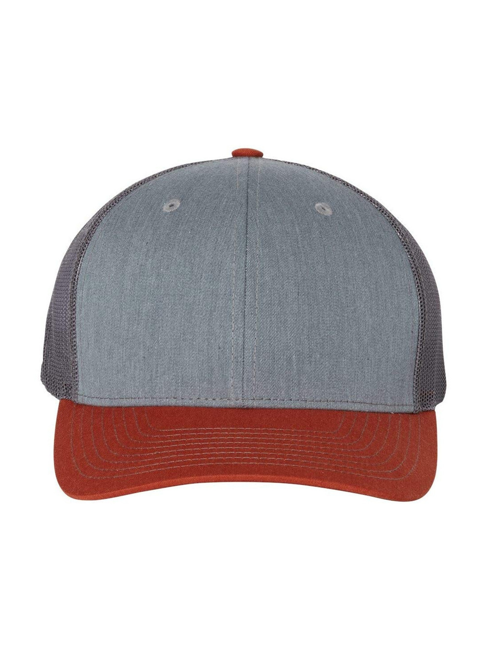 Mens Ballcap | Charcoal, Orange | Size OS